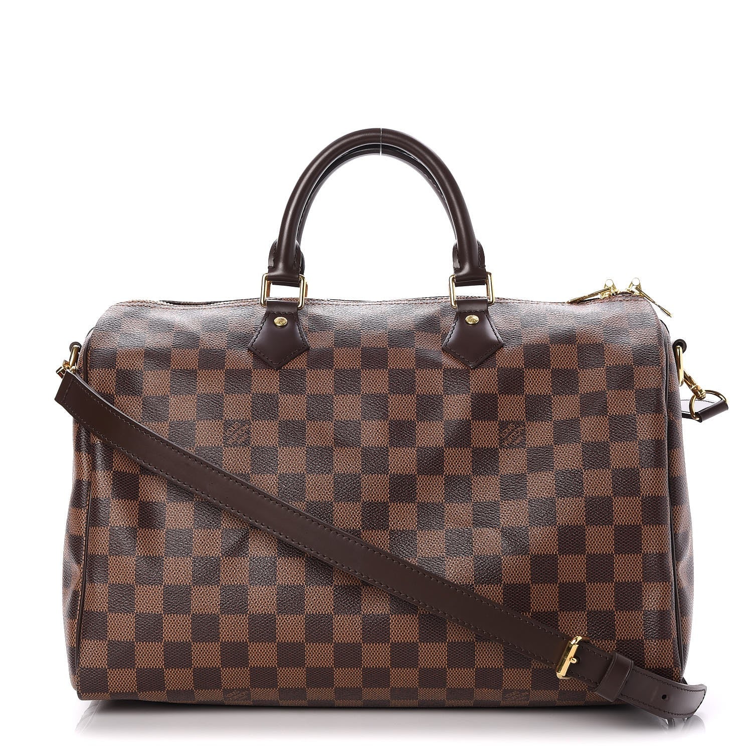 Louis Vuitton Damier Ebene Speedy Bandouliere 35 1 of 7