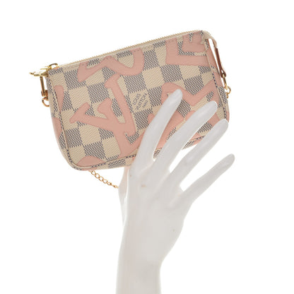 Louis Vuitton Damier Azur Tahitienne Mini Pochette Accessories 2 of 7