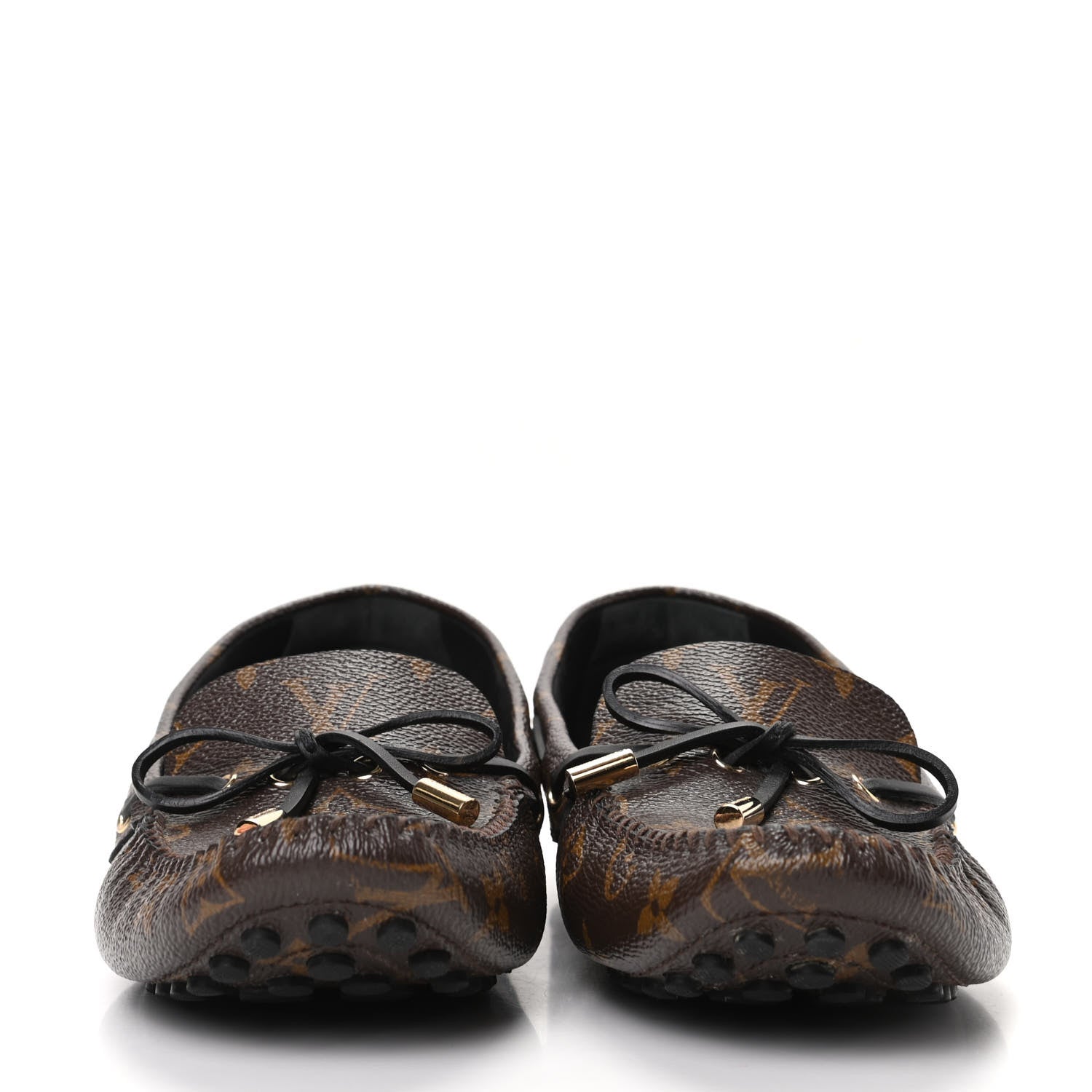 Louis Vuitton Patent Monogram Gloria Loafers 41 2 of 8