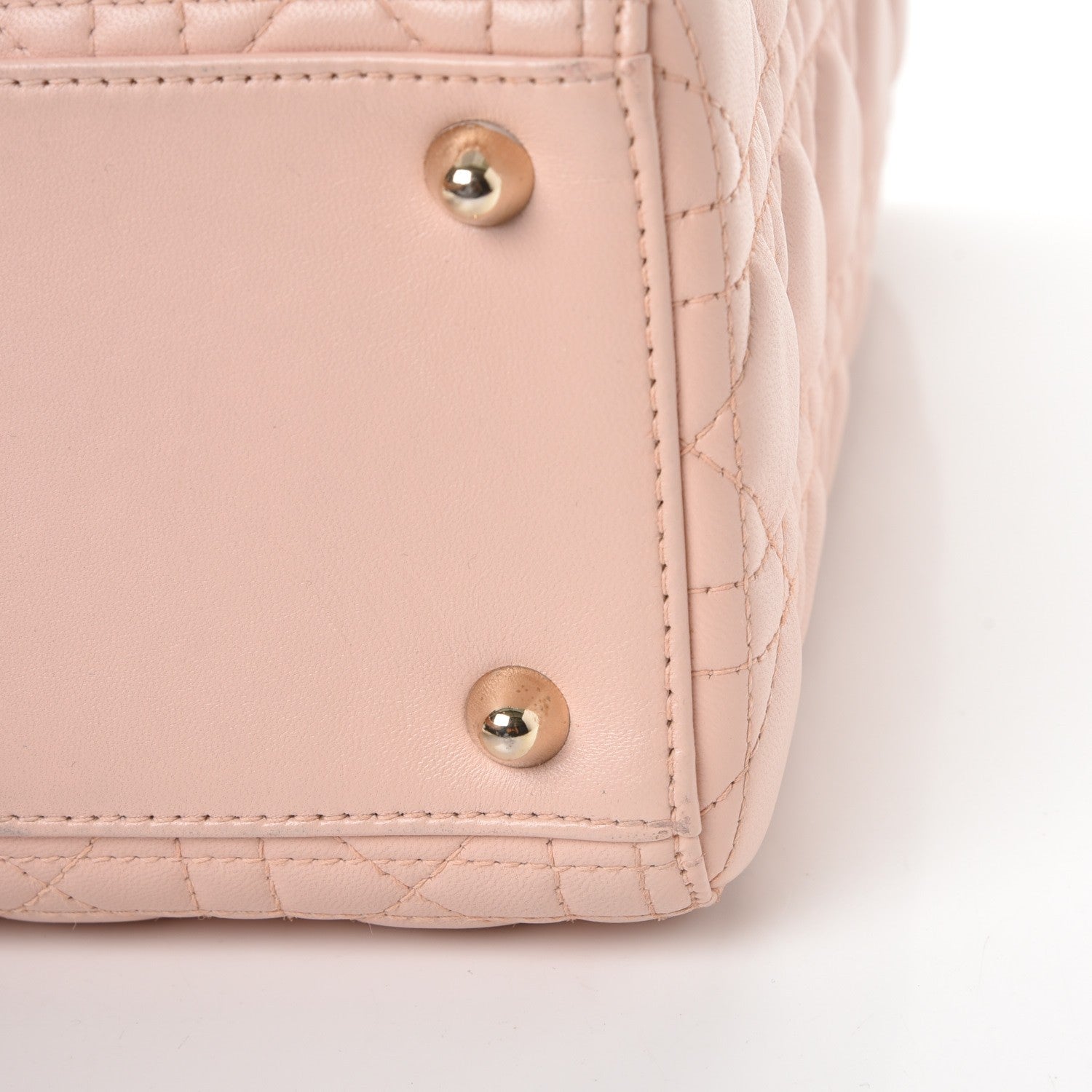 Christian Dior Lambskin Cannage Large Lady Dior Light Pink 13 of 13
