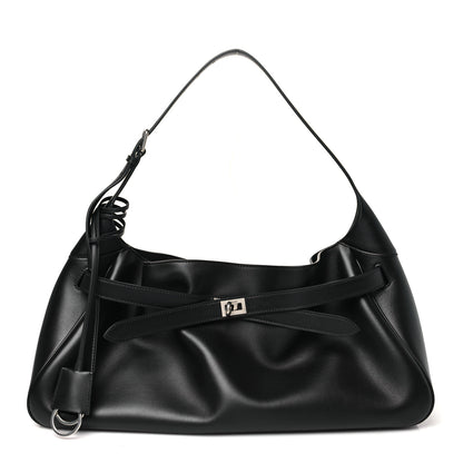 Balenciaga Smooth Calfskin Medium Bel Air Shoulder Bag Black 1 of 9