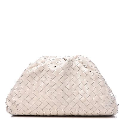 Bottega Veneta Nappa Maxi Intreccio The Pouch Oversized Clutch Plaster 1 of 10