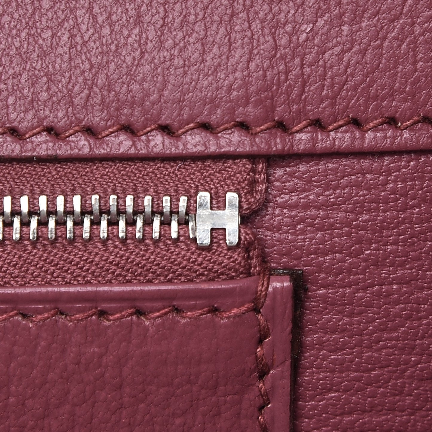 Taurillon Clemence Birkin 40 Bois de Rose