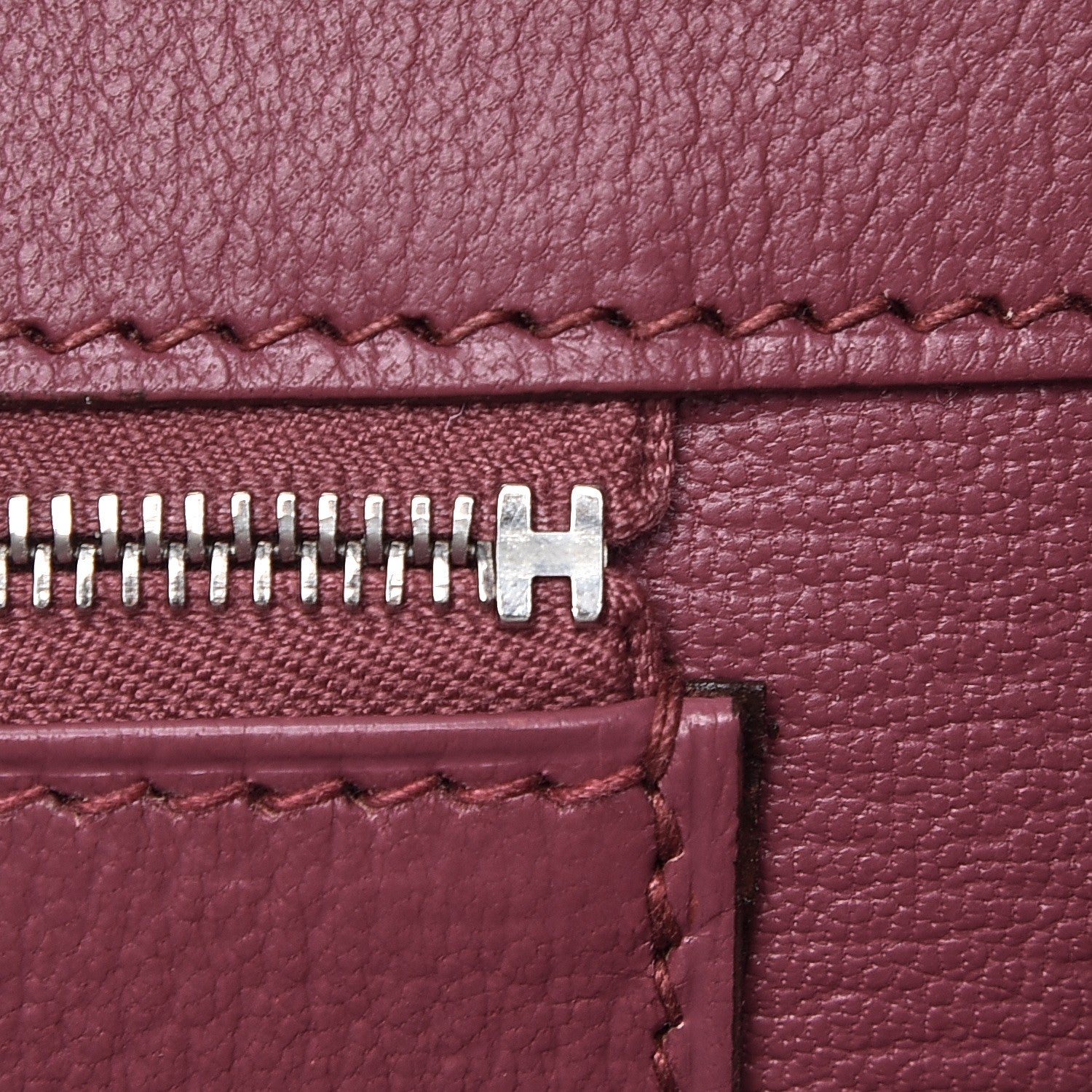 Hermes Taurillon Clemence Birkin 40 Bois de Rose 15 of 34