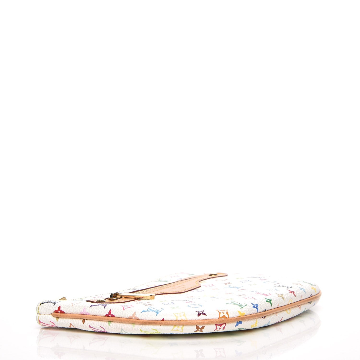Louis Vuitton Monogram Multicolor Pochette Plate GM White 4 of 6