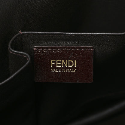Fendi Dimpled Calfskin Classico No. 4 Tote Brown 6 of 9