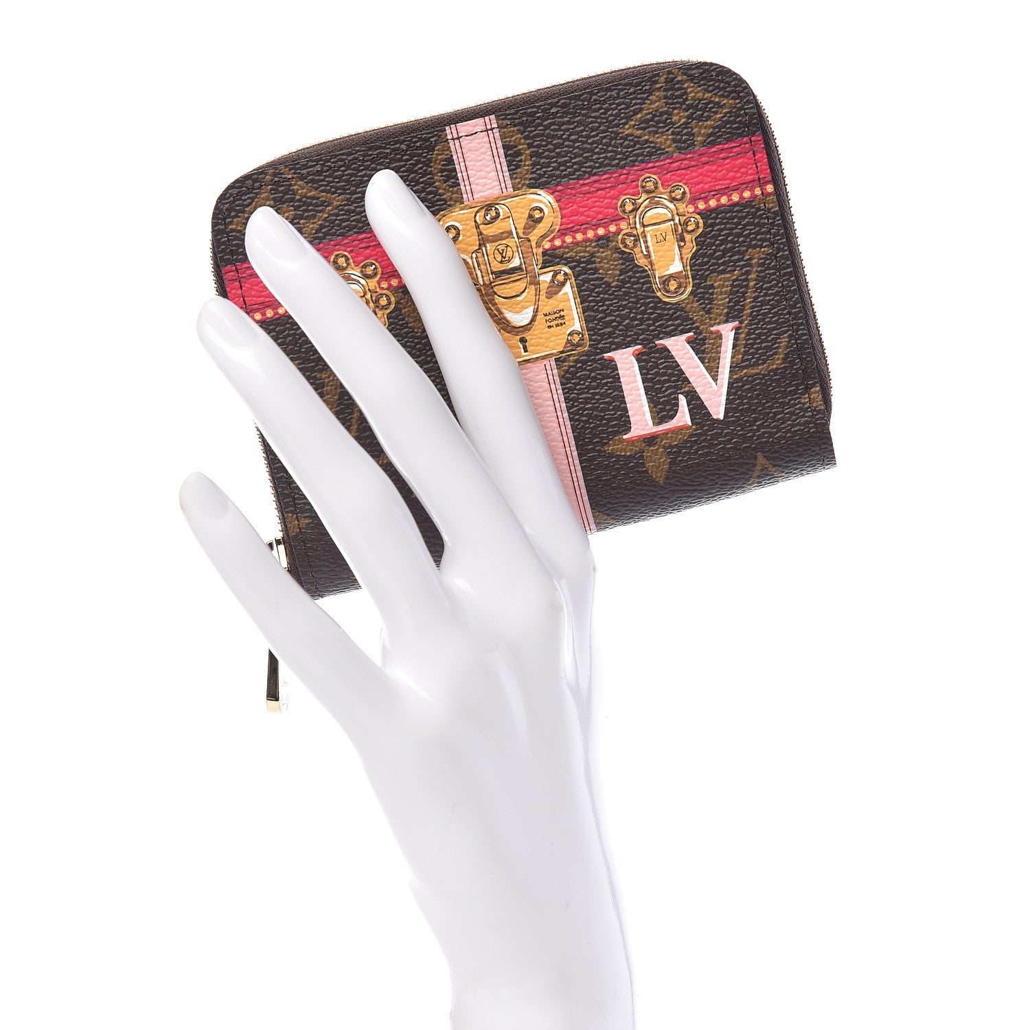 Louis Vuitton Monogram Summer Trunks Zippy Coin Purse 2 of 7
