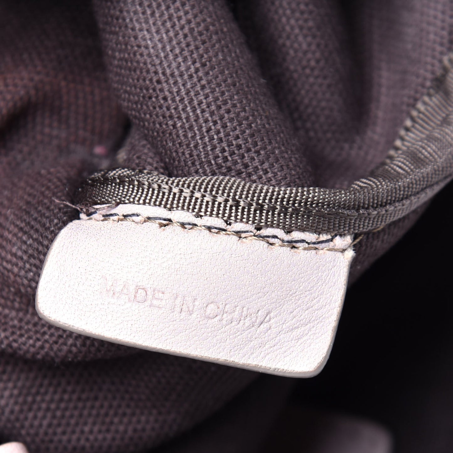 Smoked Check Small Chester Bowling Bag Purple