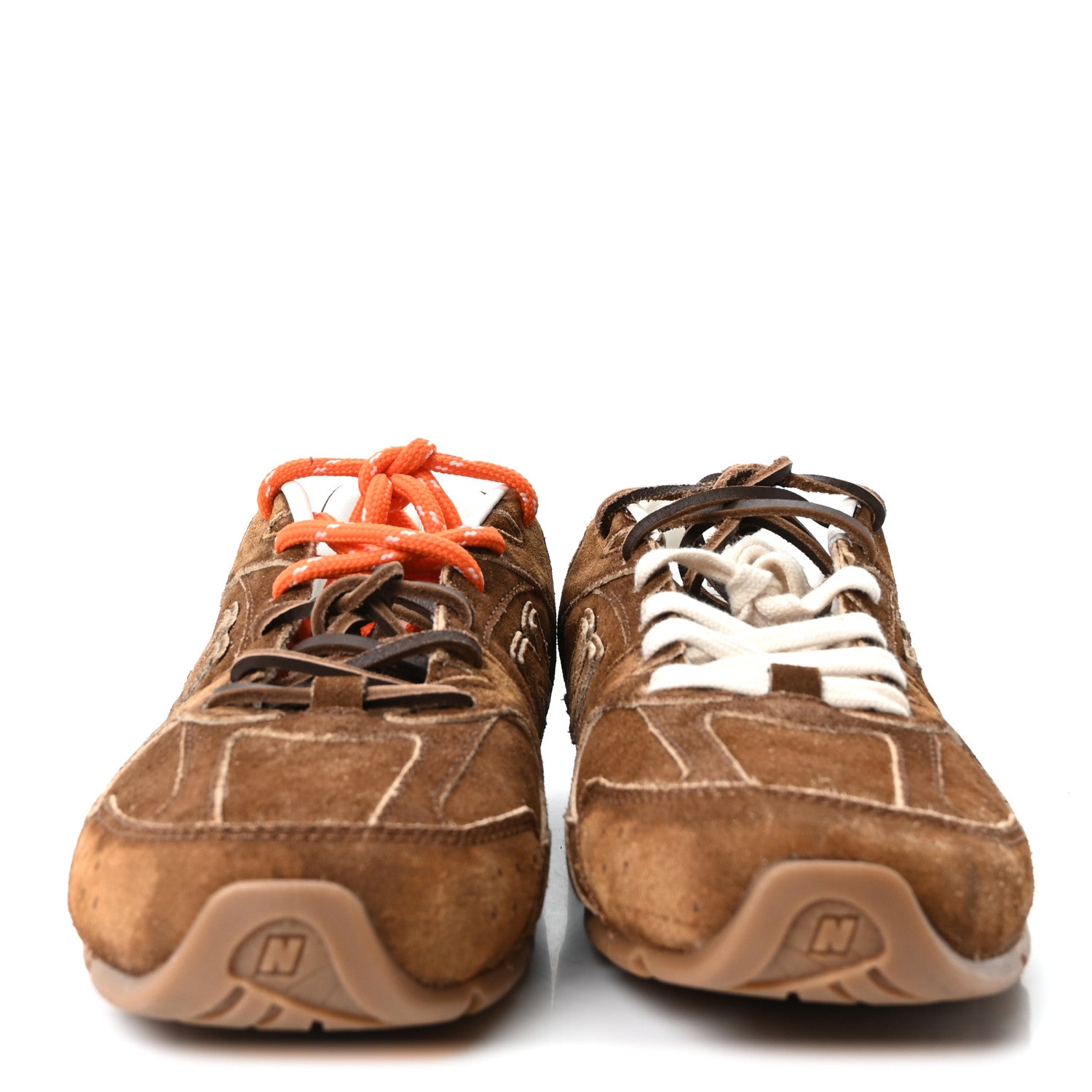 Miu Miu X NEW BALANCE Suede 530 SL Sneakers 37.5 Cinnamon 3 of 9