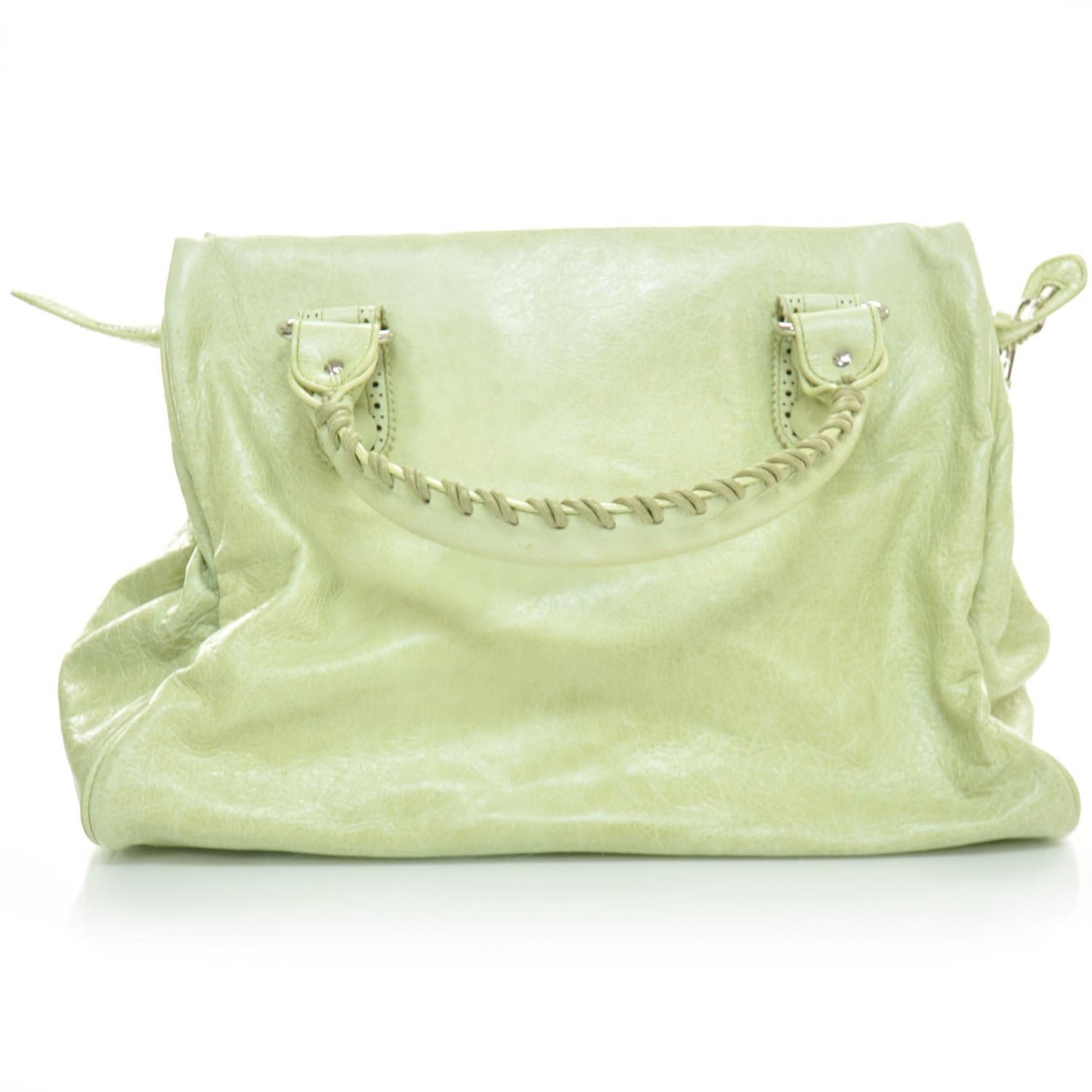 Agneau Giant Brogues Hardware Mid Day Granny Green