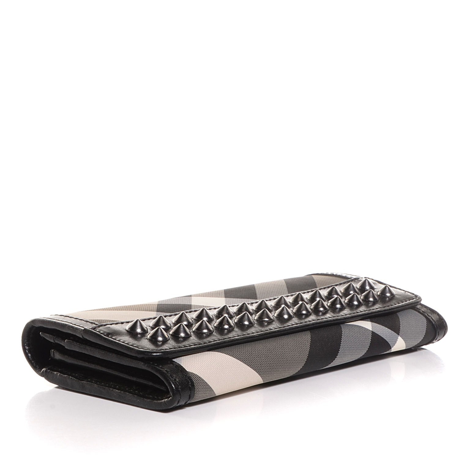 Burberry Beat Check Prima Studded Continental Wallet 4 of 8