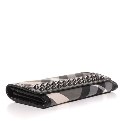 Burberry Beat Check Prima Studded Continental Wallet 4 of 8