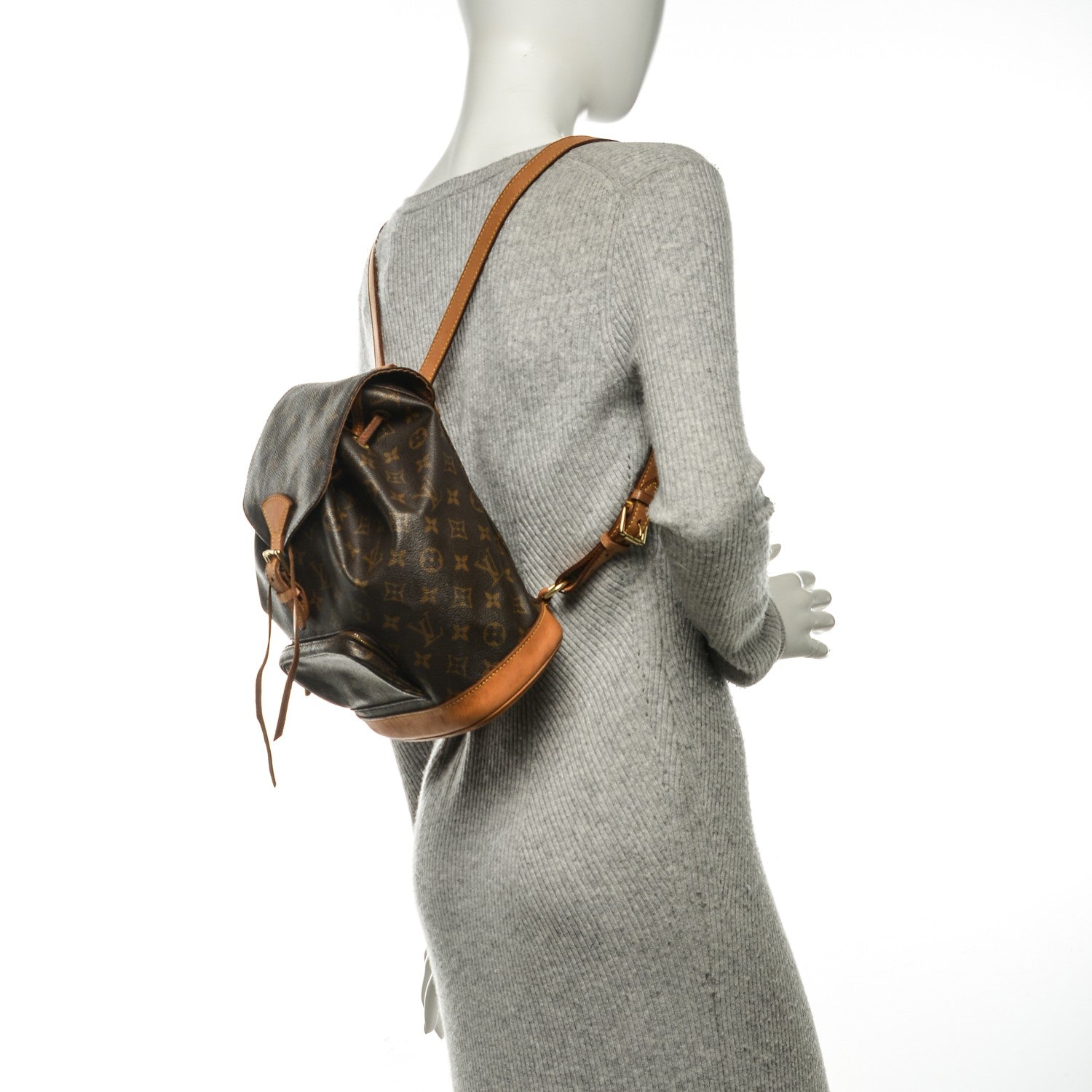 Louis Vuitton Monogram Montsouris MM Backpack 2 of 7