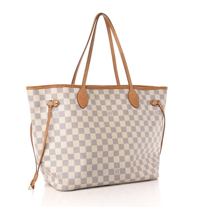 Louis Vuitton Damier Azur Neverfull MM 3 of 14