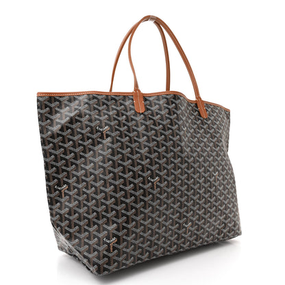 Goyard Goyardine Saint Louis GM Black Gold 4 of 10