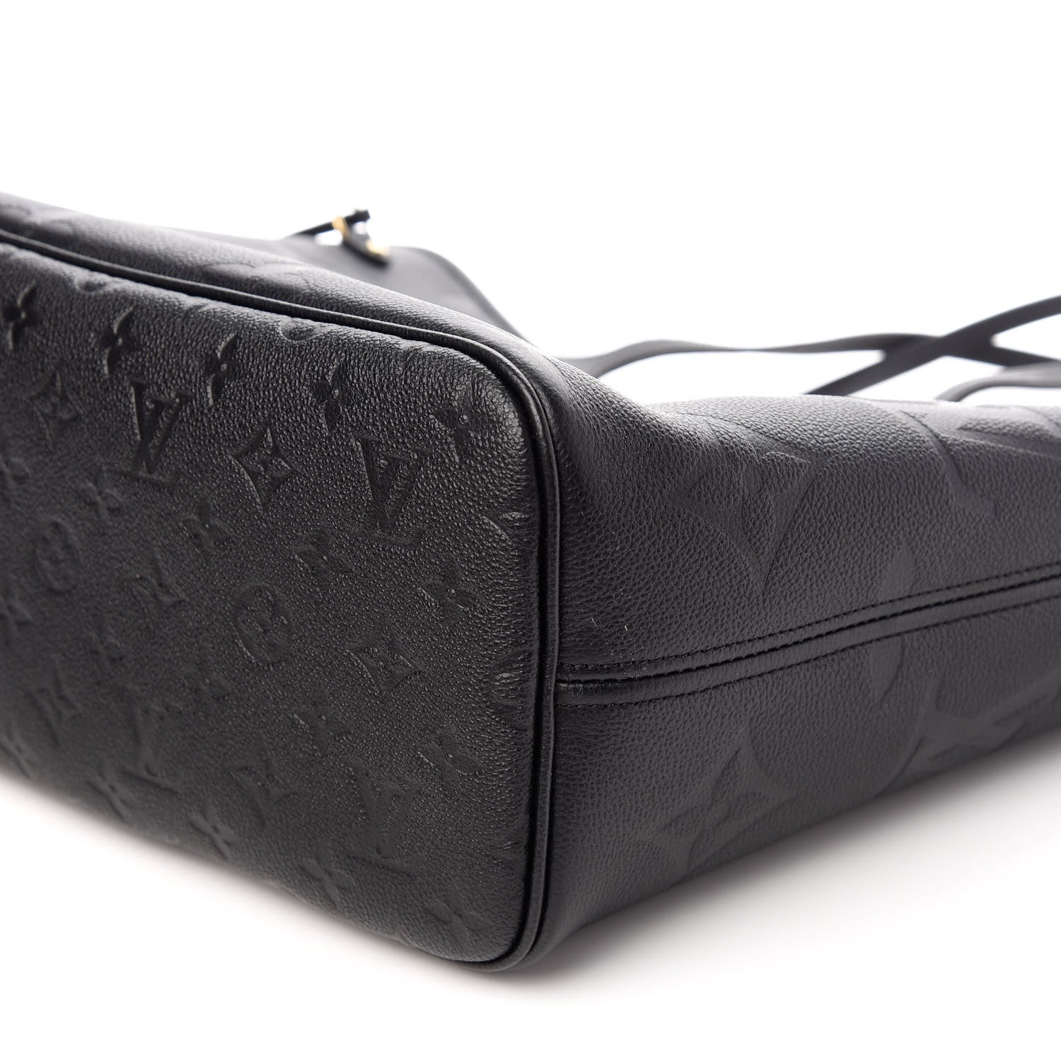 Louis Vuitton Empreinte Monogram Giant Neverfull MM Black 9 of 12