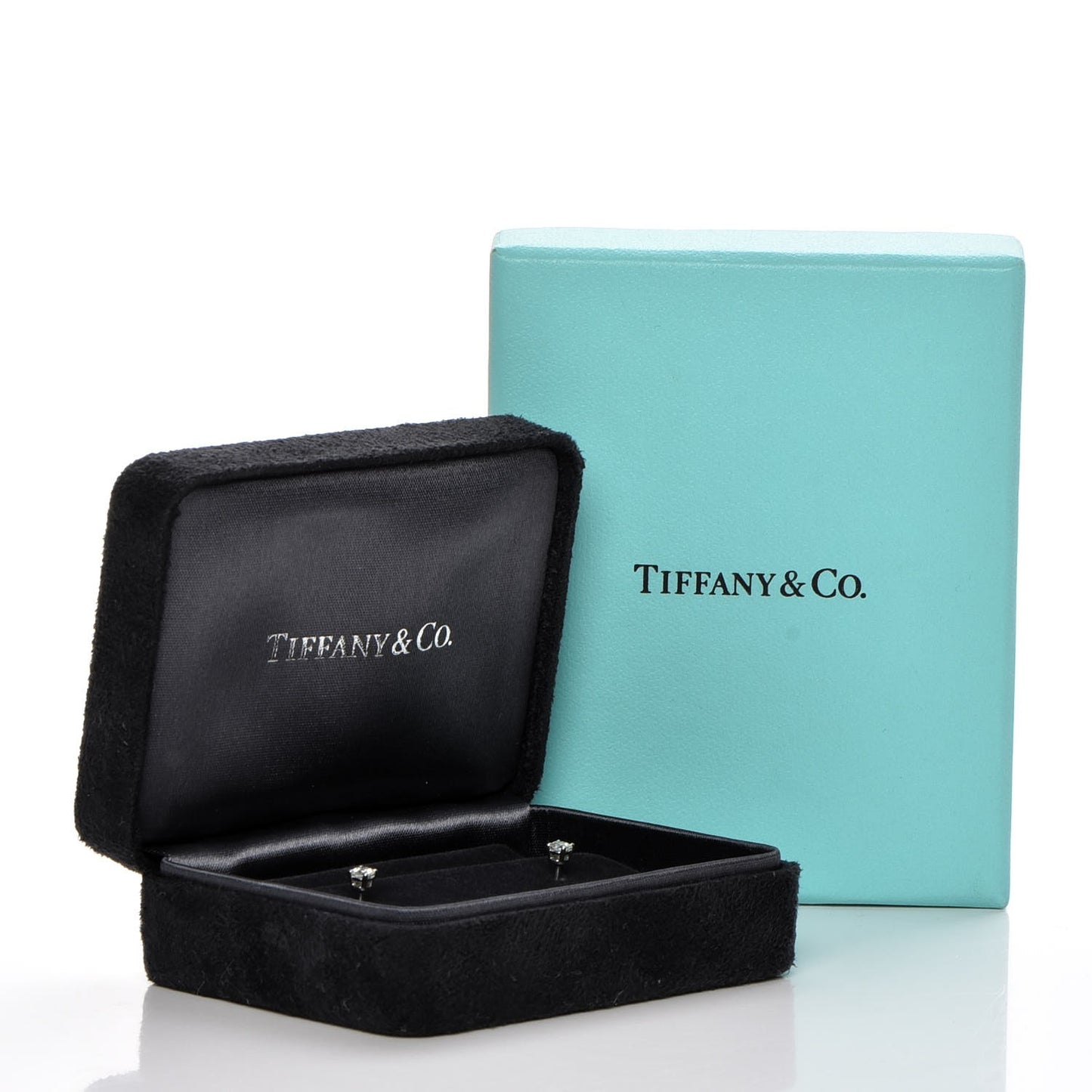 Platinum Diamond .22ctw Solitaire Earrings