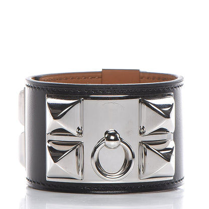 Hermes Box Collier de Chien CDC Bracelet S Black 3 of 9