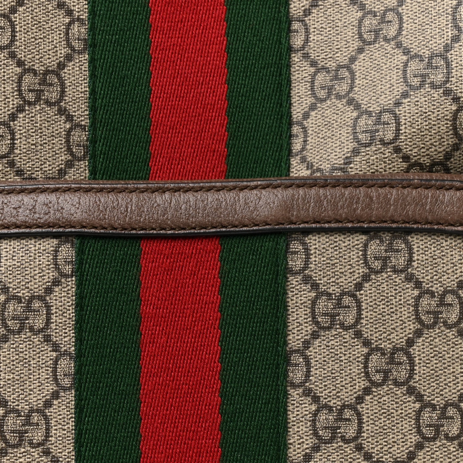 Gucci GG Supreme Monogram Medium Ophidia Day Backpack Brown 8 of 15