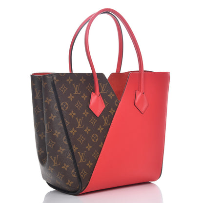 Louis Vuitton Calfskin Monogram Kimono Tote Poppy 3 of 7