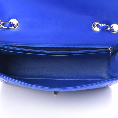 Chanel Lambskin Quilted Jumbo Single Flap Blue 7 of 15