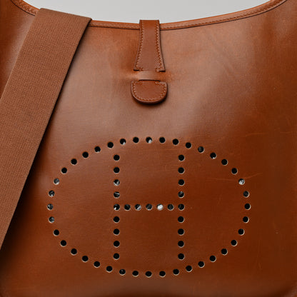 Hermes Barenia Evelyne GM Fauve 8 of 13