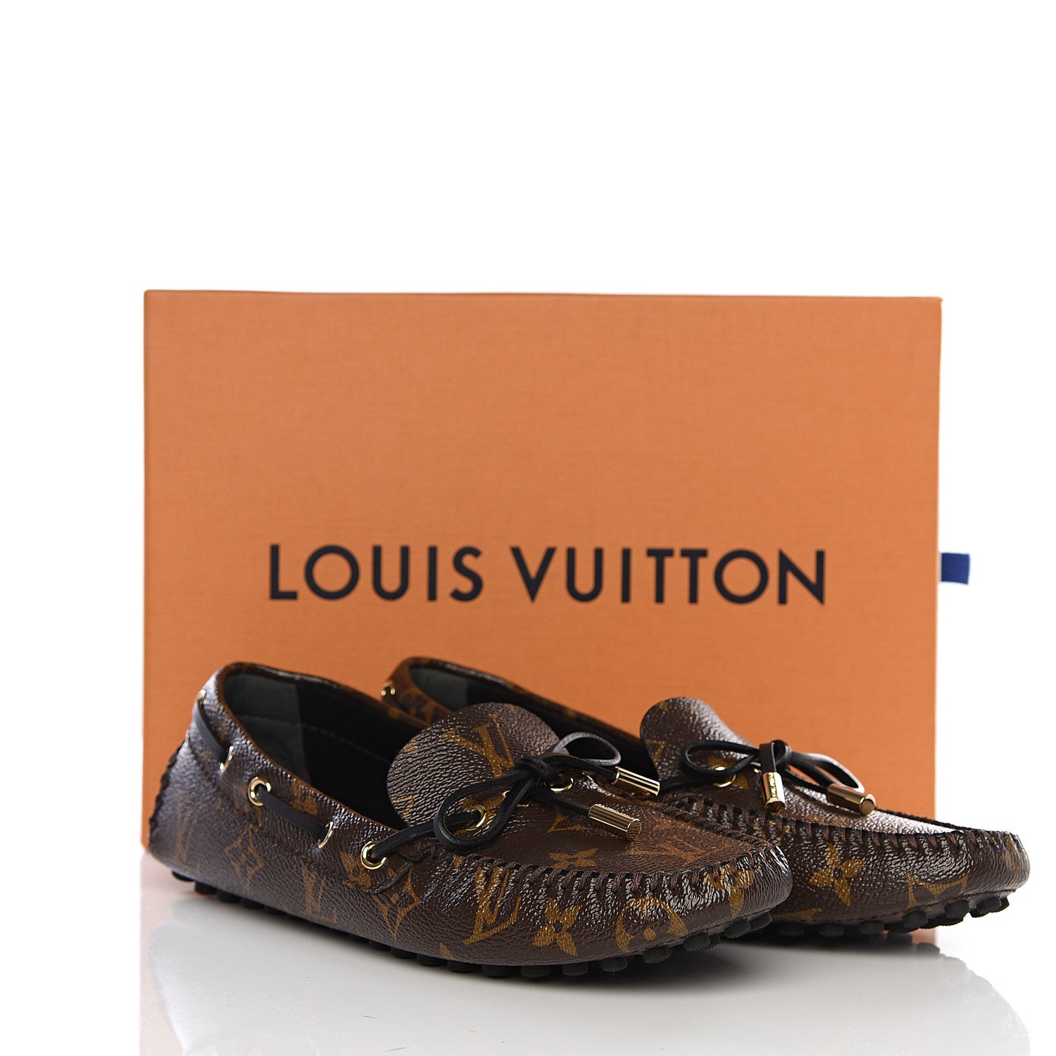 Louis Vuitton Patent Monogram Gloria Loafers 37 8 of 8