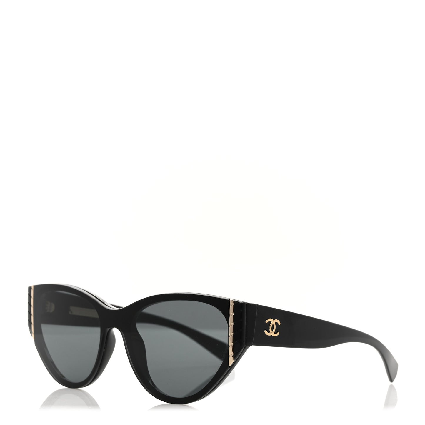 Acetate Cat Eye Sunglasses 6054 Black