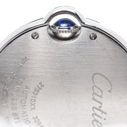 Cartier Stainless Steel 36mm Ballon Bleu De Automatic Watch 9 of 10