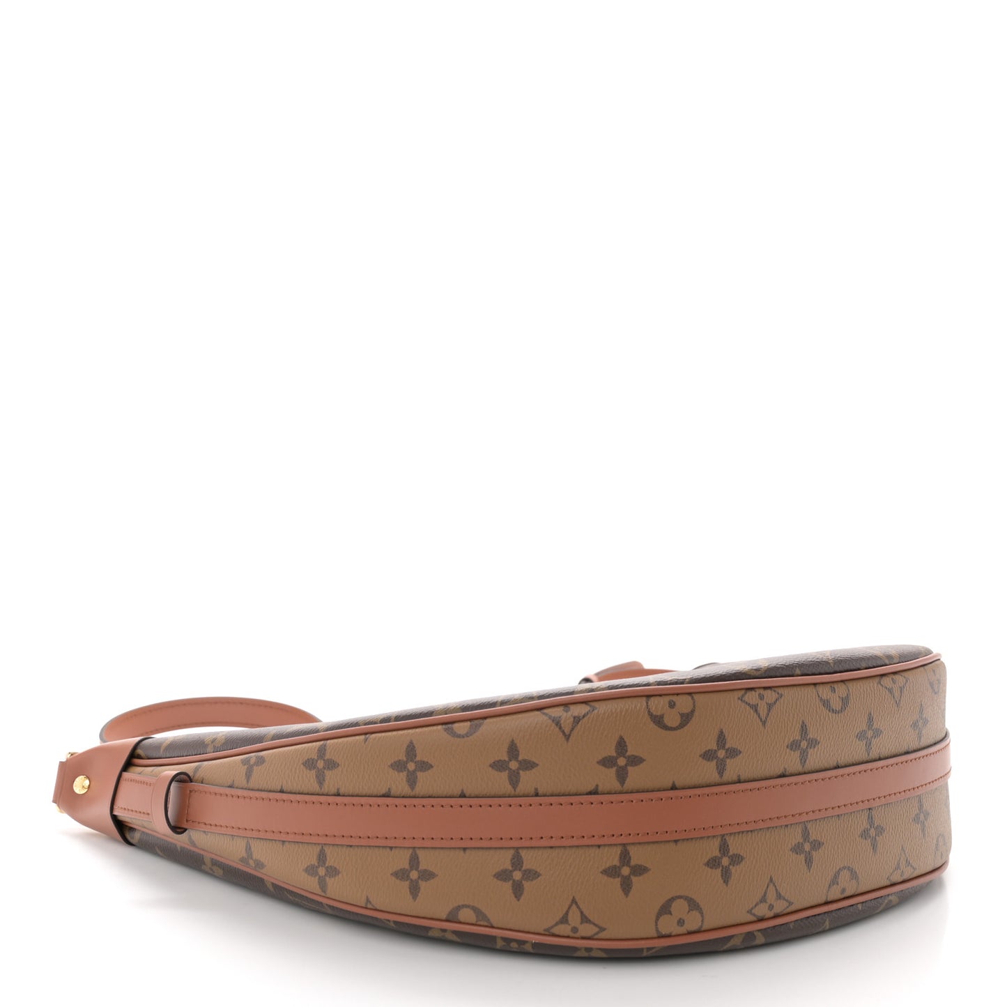 Reverse Monogram Loop Hobo