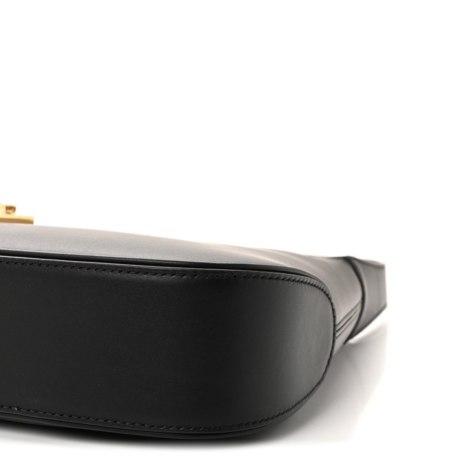 Salvatore Ferragamo Soft Calfskin Gancini Hobo Black 9 of 9