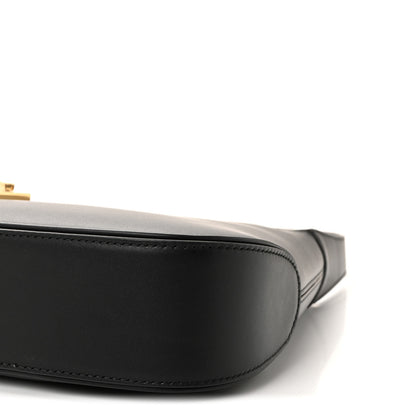 Salvatore Ferragamo Soft Calfskin Gancini Hobo Black 9 of 9