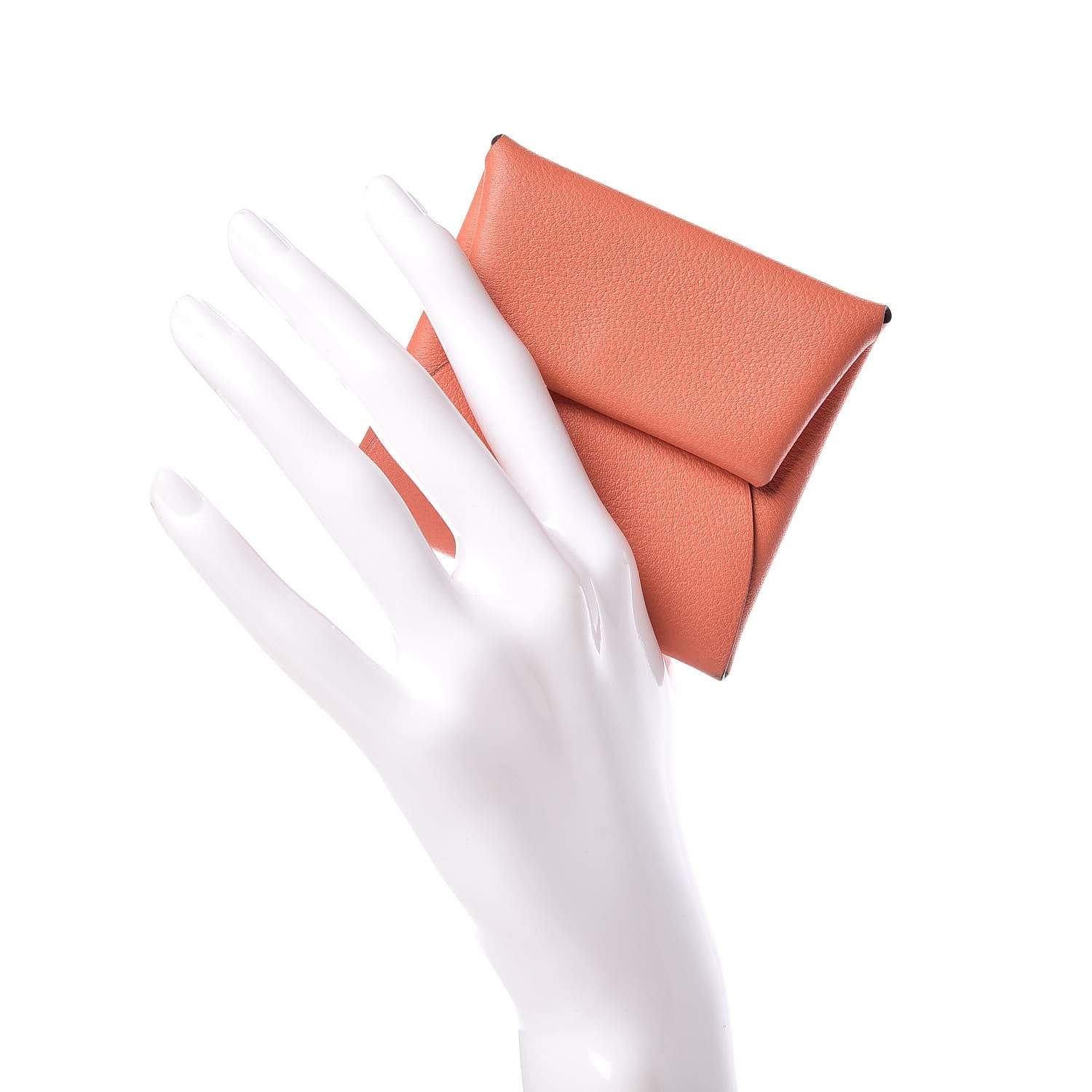 Hermes Evercolor Bastia Coin Purse Flamingo 2 of 7