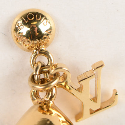 Louis Vuitton Damier Perle Drop Earrings Grey 4 of 6