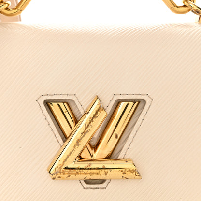 Louis Vuitton Epi Twist Braided Chain Shoulder Bag PM Quartz White 7 of 17