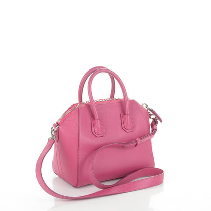 Givenchy Sugar Goatskin Mini Antigona Fushia 3 of 7