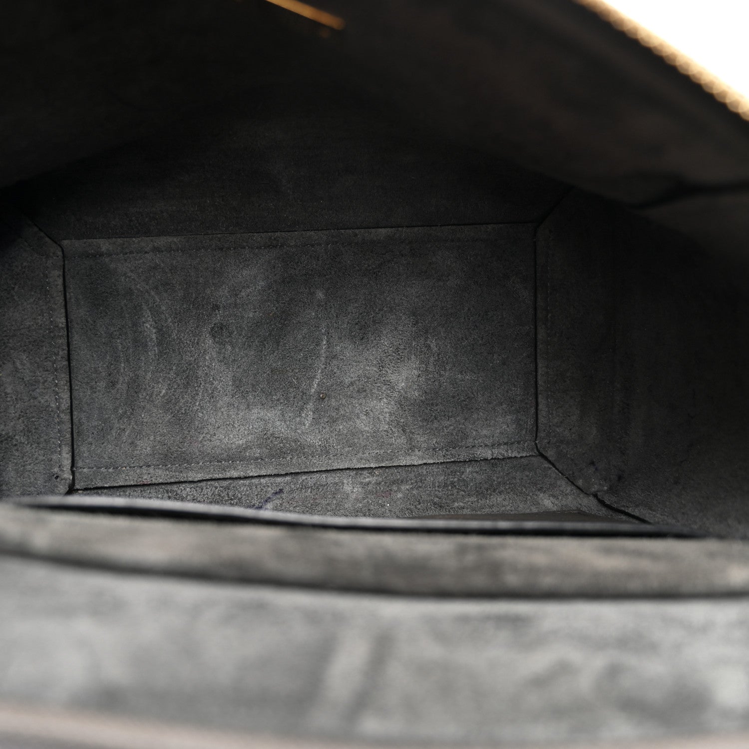 Celine Grained Calfskin Micro Belt Bag Grey 5 of 11