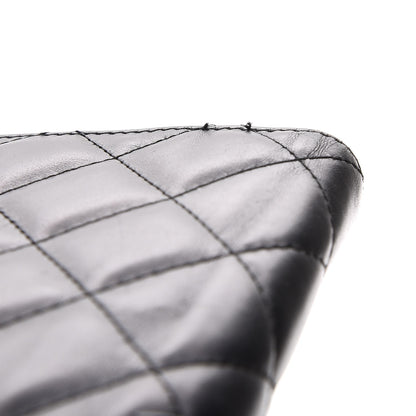 Chanel Calfskin Quilted Cambon Yen Wallet Black 15 of 17