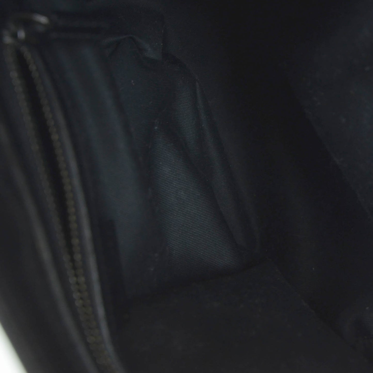 Canvas Monogram Woven Handle Tote Black