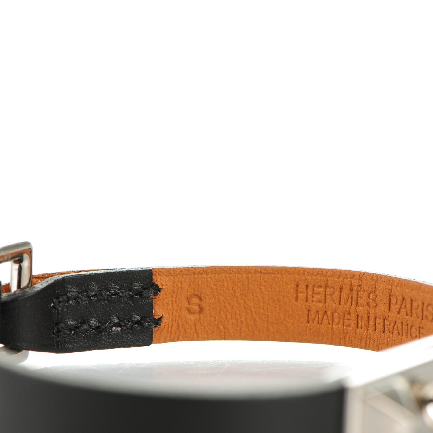 Hermes Chamonix Micro Rivale Bracelet S Black 5 of 6