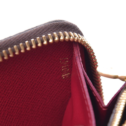Louis Vuitton Monogram Clemence Wallet Fuchsia 7 of 8