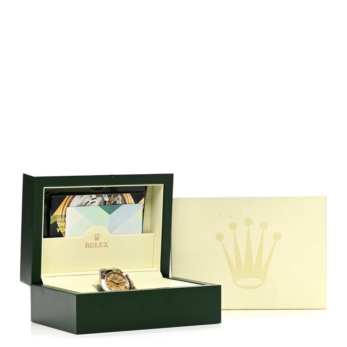 Stainless Steel 18K Yellow Gold Mother of Pearl 40mm Oyster Perpetual Cosmograph Daytona Watch 116523