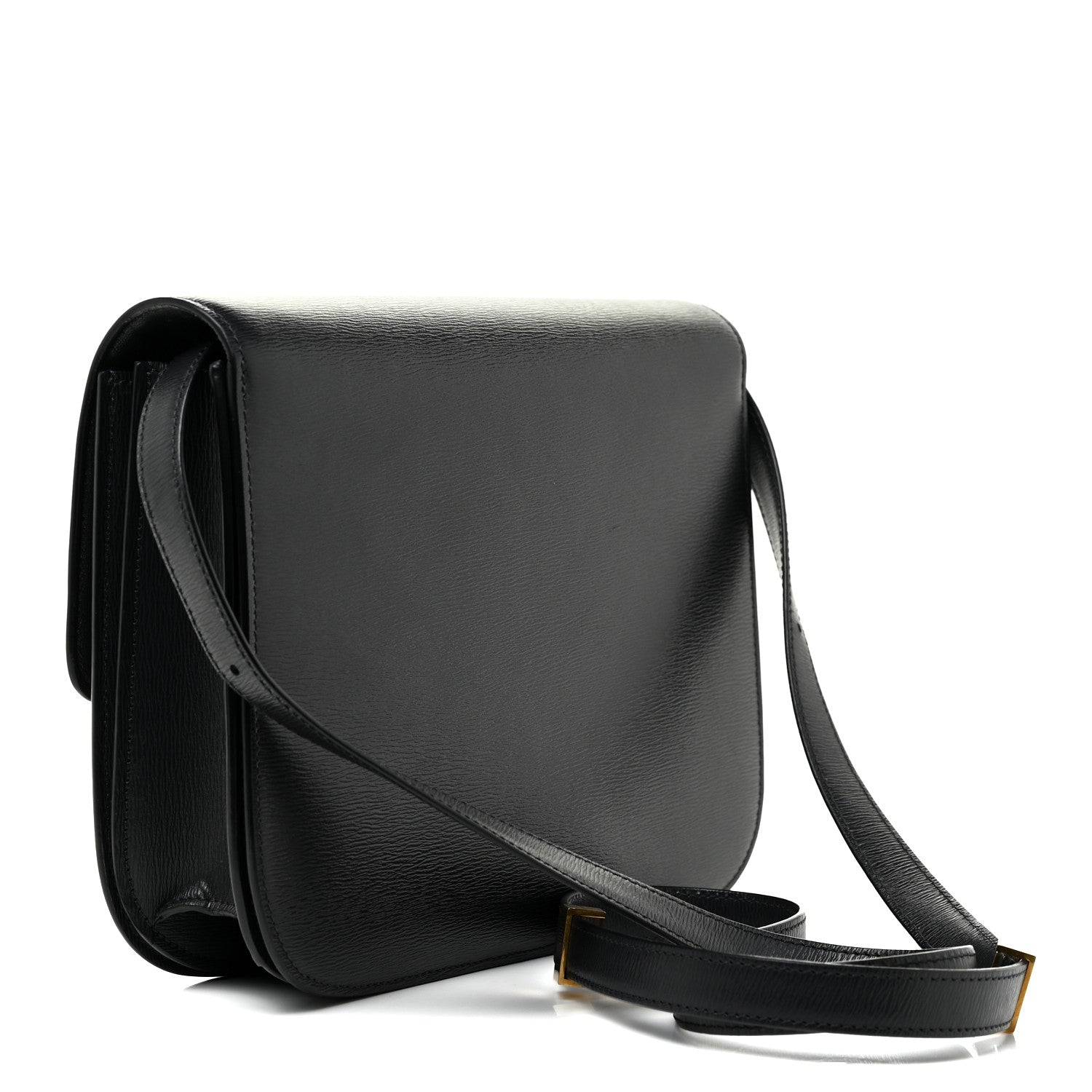 Celine Liege Calfskin Medium Classic Box Flap Bag Anthracite 2 of 17