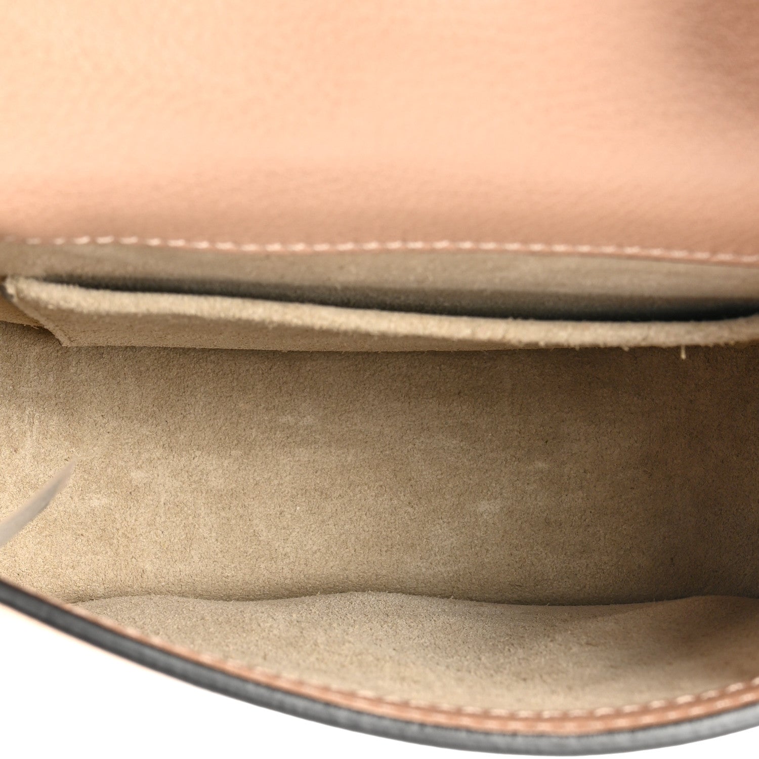 Chloe Calfskin Suede Small Nile Bracelet Bag Biscotti Beige 5 of 12