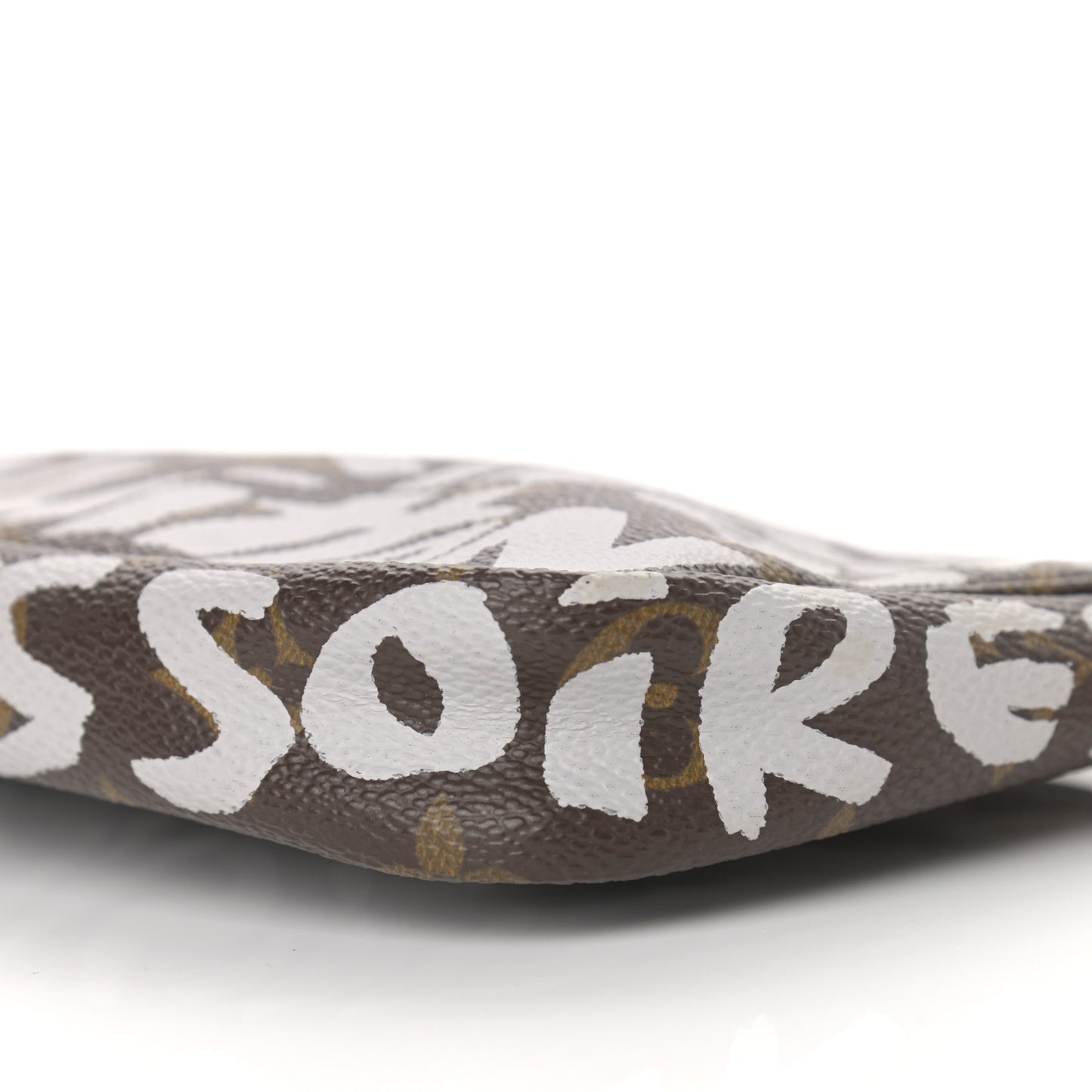 Monogram Graffiti Pochette Accessories Silver