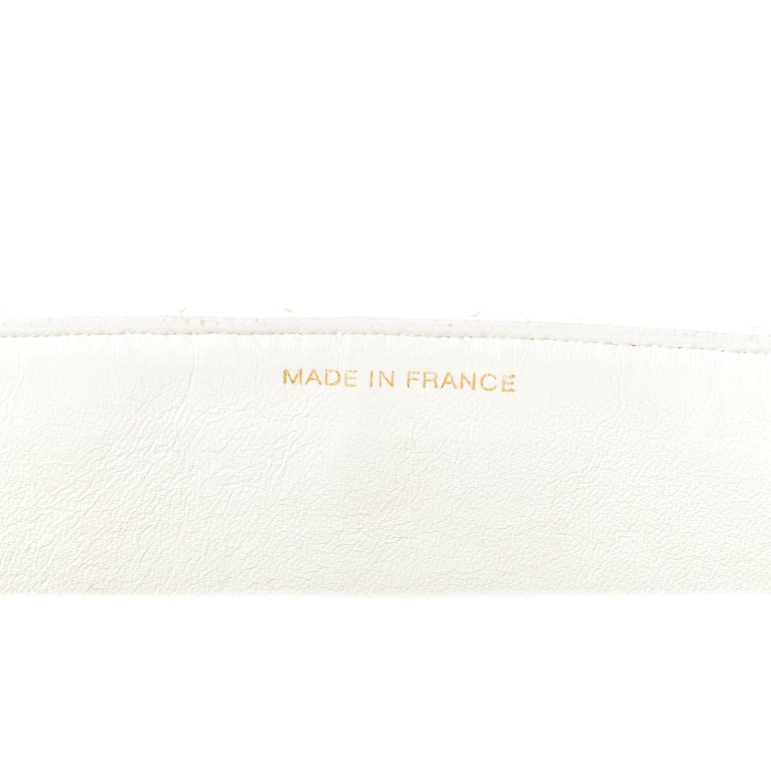 Chanel Caviar Quilted Jumbo Single Flap White 18 of 20