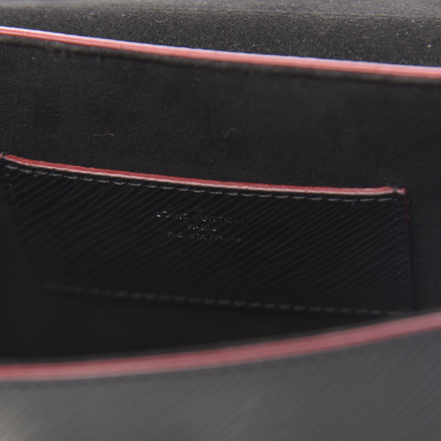 Epi Studded Twist Shoulder Bag MM Black