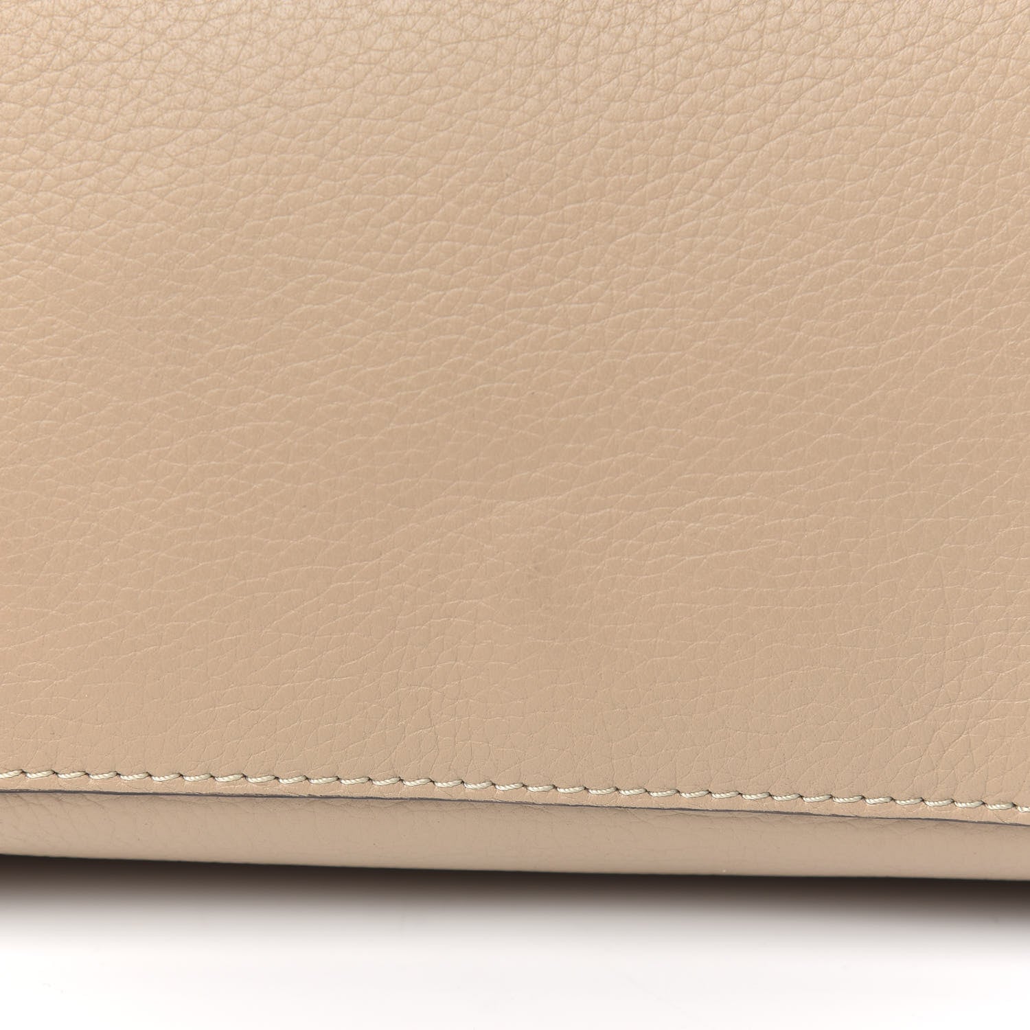 Celine Drummed Calfskin Micro Luggage Dune 11 of 13