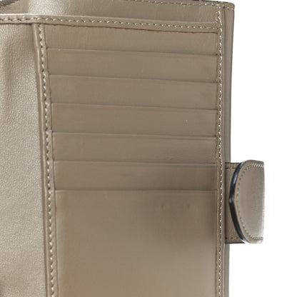 Fendi Vitello Liberty Century Lucido By The Way Medium Bi-Fold Wallet Tortora 13 of 13