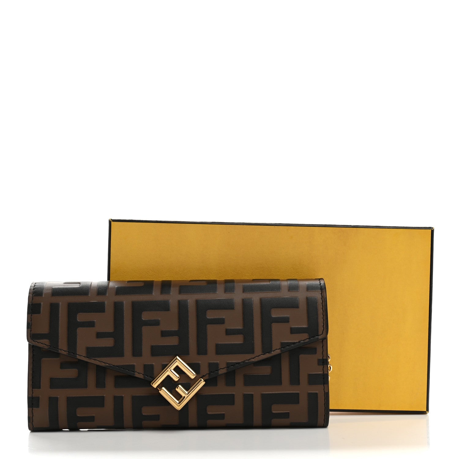 Fendi Vitello Soft F is Fendi Bi-Color FF 1974 Embossed